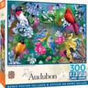 MasterPieces Audubon - Singbird Collage 300pc Ezgrip Puzzle
