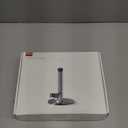 yAyusi Heavy Duty Aluminum Overhead Tripod for iPhone, 13.7 in Long Overhead Phone Mount, Flexible Articulating Arm Phone Mount for Desk for Live Streaming, Meeting, Cooking (Clip)