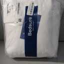 Bedsure White Oversized King Duvet Cover - 3 Pieces Prewashed Cotton-Like Extra Soft Bedding Set, Includes 1 Duvet Cover 120x98 Inches with Zipper Closure & 2 Pillow Shams, Comforter Not Included