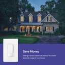 Lutron Maestro LED+ Motion Sensor/Dimmer Switch | 150W LED | Single Pole/Multi-Location | MSCL-OP153M-SW | Snow