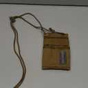 MAXPEDITION Platy Pocket Organizer, Durable EDC Tool Pouch for Men, Neck Wallet with Paracord Lanyard, Holds Flashlight, Multitool, Pen, Notebook (4" x 6", Dark Tan)