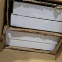 PAKETA 4 Pack Expandable Pull Out Cabinet Organizer, 21'' Deep Pull Out Drawers for Cabinets,Upgrade 3 Slide Rails Sliding Drawer for Kitchen Cabinet Organizer with Adhesive Nano Film (White)