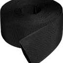 1.5" ID Nylon Protective Hose Sleeve, Nylon Protective Sleeve Nylon Protective Sheath Nylon Cable Cover for Welding Torch Hydraulic Hose, 25' Length, Black