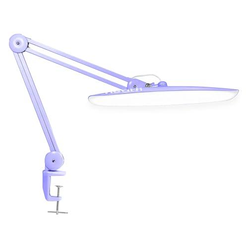 Neatfi LED Desk Lamp, 2200 Lumens, 24W, 20-Inch Wide Head (Gray)