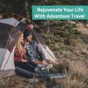 TREKOLOGY UL80 Ultralight Sleeping Pad Inflatable Camping Sleeping Pad - 40D Nylon Compact Hiking Mat Lightweight Air Mattress for Backpacking & Tent Camping