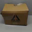 TRIANGLE Motorcycle Helmets Full Face Motorcycle Helmet for Men & Women with Tinted and Clear Visor Meet Dot Approved (Medium, Matte Black)