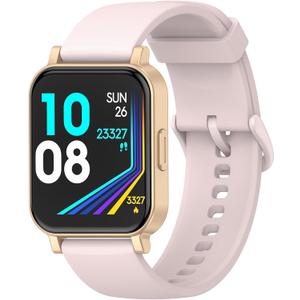 POIUZET Fitness Tracker, Fitness Watch with Blood Oxygen, Heart Rate Monitor, Steps Calories Counter, Sleep Monitor, Pedometer IP68 Waterproof, Smart Watch for Android iPhones