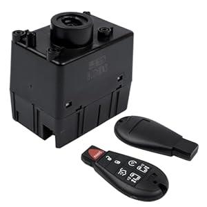 Getanye Ignition Switch Module with 2 Keys 68210151AB Replacement for Jeep Grand Cherokee Commander 2008 2009 2010 68210151AA 68066725AB