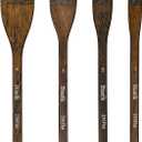 Watercolor Brushes Professional,Biaelk 256Flat 4PCS Synthetic Goat Mixed Hair Watercolor Paint Brush Set for Artists,Size#1#2#3#4 Hake Brushes Set for Face Painting