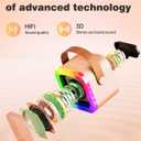 Mini Karaoke Machine Speaker for Kids Adults,Portable Bluetooth with 1-2 Wireless Microphones,Christmas Birthday Gifts Toys Girls Boys Ages 4, 5, 6,7, 8,9,10,11,12+ Years Old Toddler (Pink - 1 Mic)