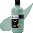 Artecho Sage Green Acrylic Paint Large Bottle 500ml / 17oz, Sage Green Craft Paint for Art Supplies, Sage Green Paint for Canvas, Rocks, Wood, Fabric, Ceramic, Non Toxic Paint