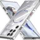 Foluu Slim Fit Case for ZTE Nubia Red Magic 11 Pro/11 Pro+, Hard PC Back & Soft TPU Bumper Protective Shockproof Scratch Resistant Case for Red Magic 11 Pro 2025 (Clear)