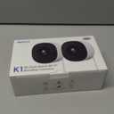 INFIYA 2K No Drill Window Camera-2 Pack 2.4Ghz & 5Ghz WiFi Dome Cameras for Home Security for Indoor & Outdoor Monitoring, Color Night Vision, Human Detection, 24/7 Recording, Ideal for Apartment, K1