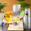 Eaasty 100 Pcs 12oz Graduation Cups 2026 Disposable Plastic Cups for Class of 2026 Graduation Party Congrats Grad Elegant Party Supplies Tableware Decorations (Blue)