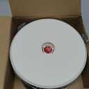 Flea Trap 2 Packs  Premium Flea Traps for Inside Your Home  Natural and Child-Friendly Light Trap for Indoor with Natural Glue Discs Refills and LED Lightbulb (Gray)