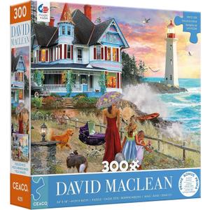 Ceaco - David Maclean - Picking Wildflowers - 300 Piece Jigsaw Puzzle