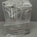 Biboraya Under Sink Organizer Upgrade To Professional Rails,2Tier Dual Pull Out Cabinet Storage,Height Adjustable Slide Out Drawers For Bathroom Kitchen,2 Pack14.5"Dx12.8"16.9"H,White