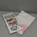 FDHSPAAM Colorful Christmas Tree Kitchen Towels, Christmas Bathroom Decor, Glitter Preppy Girly Coquette Pink Bow Xmas Tree Dish Hand Tea Towels for Kitchen Bathroom Decor, 16x24 Inch