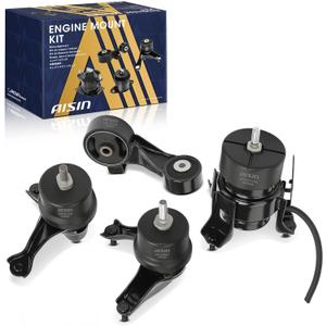 AISIN AFTERMARKET EMTT-20935 4Pcs Engine Motor & Auto Transmission Mount Set - Compatible with Toyota Camry 2004-2006, Lexus ES330 2004-2006 - V6 3.3L