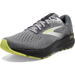 Brooks Mens Ghost 16 Neutral Running Shoe (9 X-Wide, Primer/Grey/Lime)