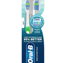 OralB Pro Health Fights Plaque & Tartar, 2 Count Soft Manual Toothbrush Pack, Indicator Bristles, Plaque Fighter, Gentle on Teeth