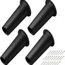 Bat Removal Cone, Bat Exclusion Device, One Way Bats Door, Bats Tube Traps for Outside House Control Removal (4 Pcs)