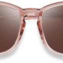 OPTOFENDY Reader Sunglasses for Women Men, Full Lens Outdoor Reading Sunglasses with Spring Hinge, UV400 Protection (Light Brown), Magnification Strength: 2.5 x