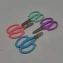 Flower Scissors - 4 Pcs Stainless Steel Flower Shears, Garden Plant Floral Shears for Fresh Flowers Stems (Blue, Green, Pink, Violet)