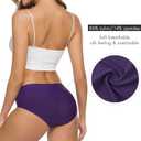 ALTHEANRAY Women’s Seamless Hipster Underwear No Show Panties Soft Stretch Bikini Underwears Multi-Pack (S)
