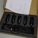 Maiker Amber LED Grille Lights Compatible with 2024-2025 Jeep Wrangler JL JLU & Gladiator JT Original Factory Grille, 5PCS Front Grille Marker Lights