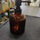 Homewear Soap Pump Amber Brown, 3.3 in x 6.5 in
