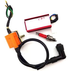 DJ-Motor Ignition Coil CDI Spark Plug For 50cc 70cc 90cc 110cc 125cc Pit Dirt Bike Loncin Taotao Sunl Kazuma ATV Quad