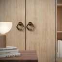 Vintage Hexagonal Cabinet Handles, Antique Bronze Zinc Alloy Drawer Pulls, 4 Piece Set, Geometric Door Knobs with Mounting Hardware