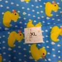 HDE Reversible Dog Raincoat Hooded Slicker Poncho Rain Coat Jacket for Small Medium Large Dogs Ducks Yellow - XL