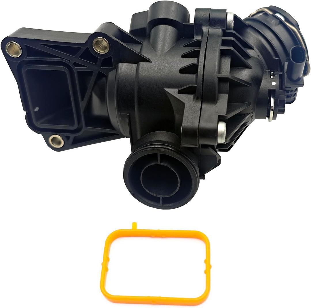 AMCC Engine Coolant Thermostat Housing Assembly Compatible with Mercedes-Benz M276 2012-2018 C300 C350 E350 R350 E400 GLE350 GLK350 ML350 SLK350 Replaces: 27620005152762000115902-5844410390103D