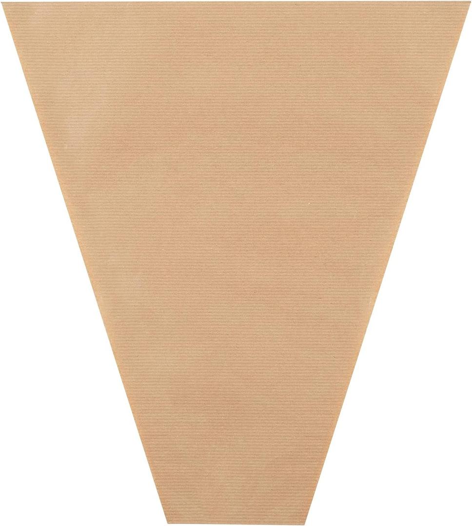 Paper Flower Bags For Bouquets Small Floral Plastic Flower Sleeves For Bouquets Gift Bags 50pcs M-Original (1 Count (Pack of 50))