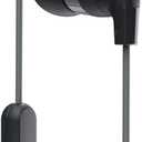 Skullcandy Inkd+ Wired Earbuds with 3.5mm AUX Plug, Noise Isolating Fit, in-Line Microphone Call and Track Control, Ear Gel Sizes Included for Custom Fit, Convenient for Travel - Black (Single)