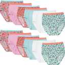 Fruit of the Loom Toddler Girls' Tag-Free Cotton Underwear (Pink, 2-3T)