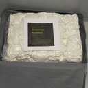 Uttermara Fleece Weighted Blanket for Adults Queen Size 15lbs, Soft Sherpa Weighted Blankets for Sleeping and Calming, Fuzzy Heavy Blanket for Bed and Couch, 60 x 80 Inches, Cream White