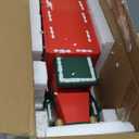 Glitzhome 15"H Wooden Christmas Truck Countdown, Advent Calendar for the Holidays Table Decoration 24 Days Until Christmas Countdown