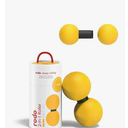 Rodo 2in1 Soft Peanut & Lacrosse Ball Roller | Deep Tissue Massage Tool for Fascia, Plantar Fasciitis, HIPS & Back | Mobility & Recovery Roller | Compact, TravelFriendly, Pilates, Therapy Ready