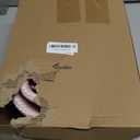 Geelin 3 Pcs Pink Bow Baskets for Gift Coquette Cute Woven Rope Gift Baskets Rectangle Shelf Organizer Laundry Hamper Storage Bins for Closet Bedroom Nursery Toys Organizing, 11.8''x7.8''x4.7''