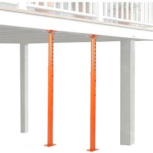 2 Pack Jack Post, House Floor Jack with 53"-93" Height Range, 18000 LBS Lifting Joist Beam Basement Jacks for Leveling, Lifting