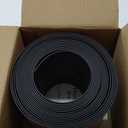 Duzzy Flexible Baseboard Molding Trim, 5 Inch(W) x 20 Feet(L) Peel and Stick Rubber Wall Trim Molding, Self-Adhesive Vinyl Wall Base Cove Base (5 Inch x 20 Feet, Black)