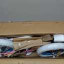 JOYSTAR Fairy Girls Bike for Toddlers and Kids Ages 2-8 Years Old, 12  Inch Kids Bike with Training Wheels, Handbrake and Basket, Toddler Girl Bike, Children Bicycle (Pink)