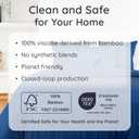 Bambaw 100% Viscose Derived from Bamboo Pillowcase King Size  Set of 2 Cooling Pillow Cases King with Envelope Closure, Navy Blue Pillow Case, Breathable & Super Soft Pillow Cases (Navy Blue)