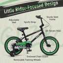 Glerc Kids Bike for Ages 1-8 Years Old, 12-16 Inch BMX Style Kids Bicycle with Training Wheels, Boys Bike for Children and Toddler, Multiple Colors