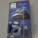 Philips Norelco Shaver 2400 Series, Wet and Dry Electric Shaver, Pop-up Trimmer, P-Cap, Deep Black, Model X3001/90