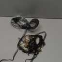 Couple Masquerade Mask for Women Men Venetian Mask Halloween Mask for Party Prom Ball Costume Lace Mask (Gold)