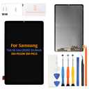 A-MIND for Samsung Galaxy Tablet S6 Lite 10.4" 2020 LCD Display SM-P610 SM-P615 Screen Replacement Touch Screen Digitizer Assembly Glass Repair Parts